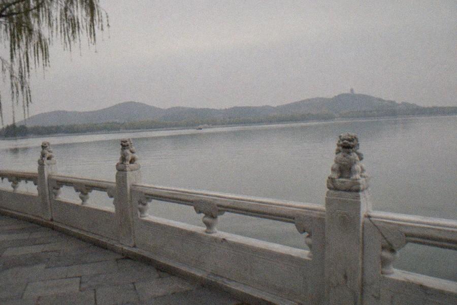 Long covered walkway beside Kunming Lake at the Summer Palace